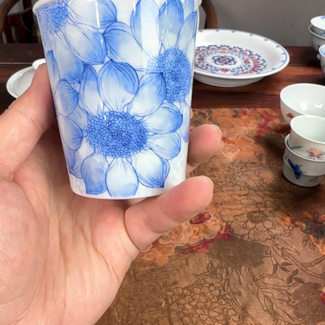 杯子景德镇手绘手绘