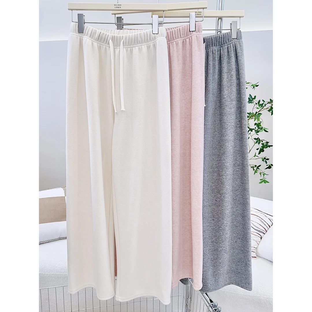 丨秋冬新款多色时尚百搭高腰阔腿休闲裤 3254