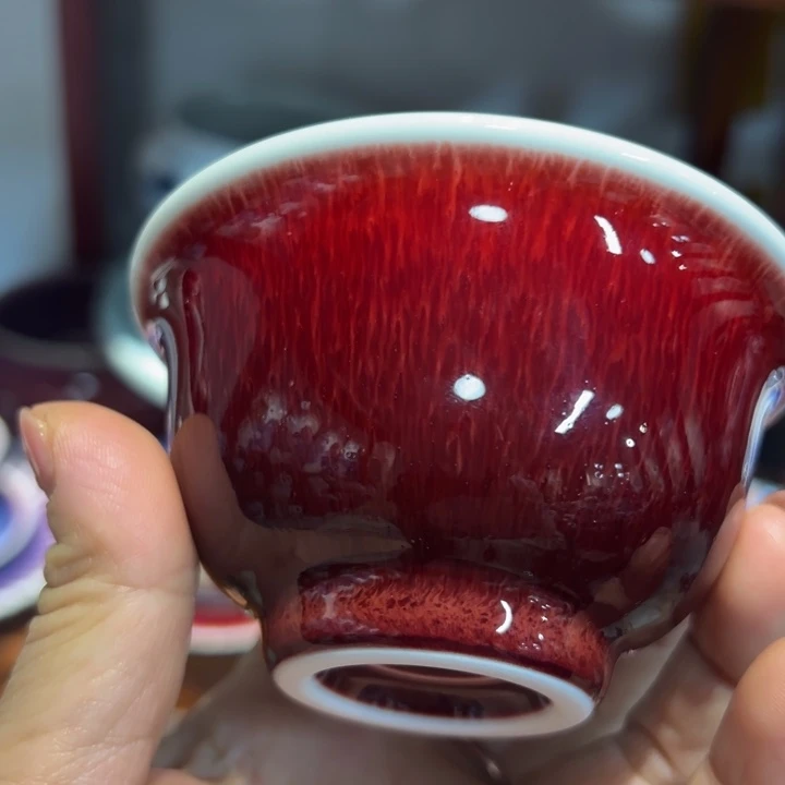 瓷片景德镇品艺轩郎红