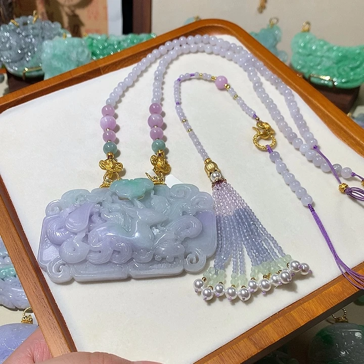 颈饰未镶嵌翡翠翡翠吊坠