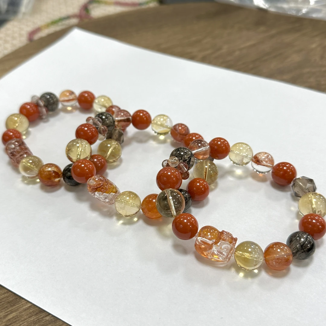 【书记甄选】原创水晶单圈手链 多样性发一件 约11-13mm 7491RJ