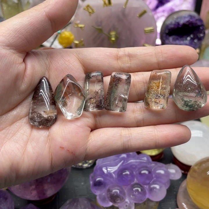 止***语珠宝半成品未镶嵌水晶59