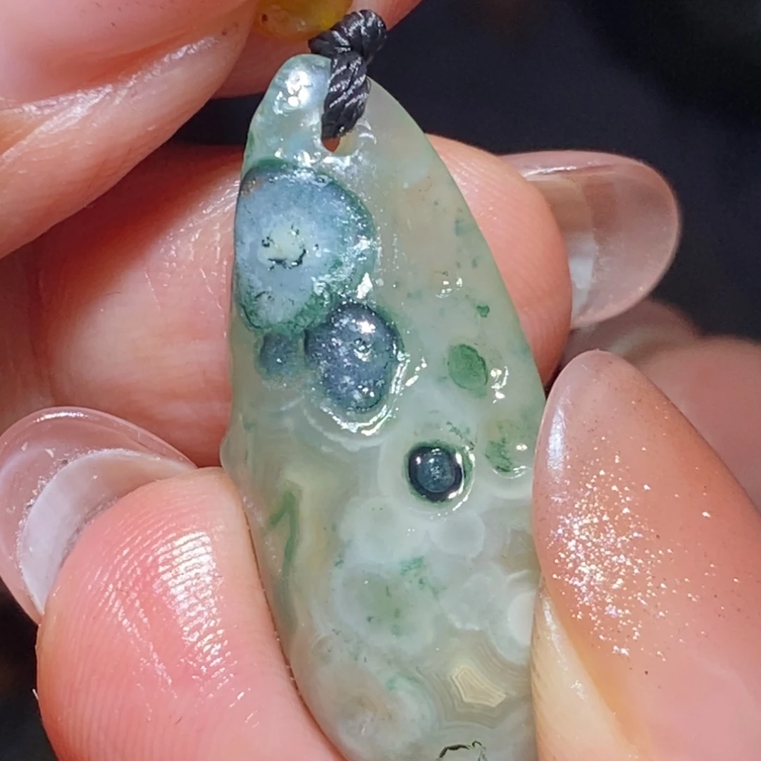玛瑙/玉髓合金珠宝半成品