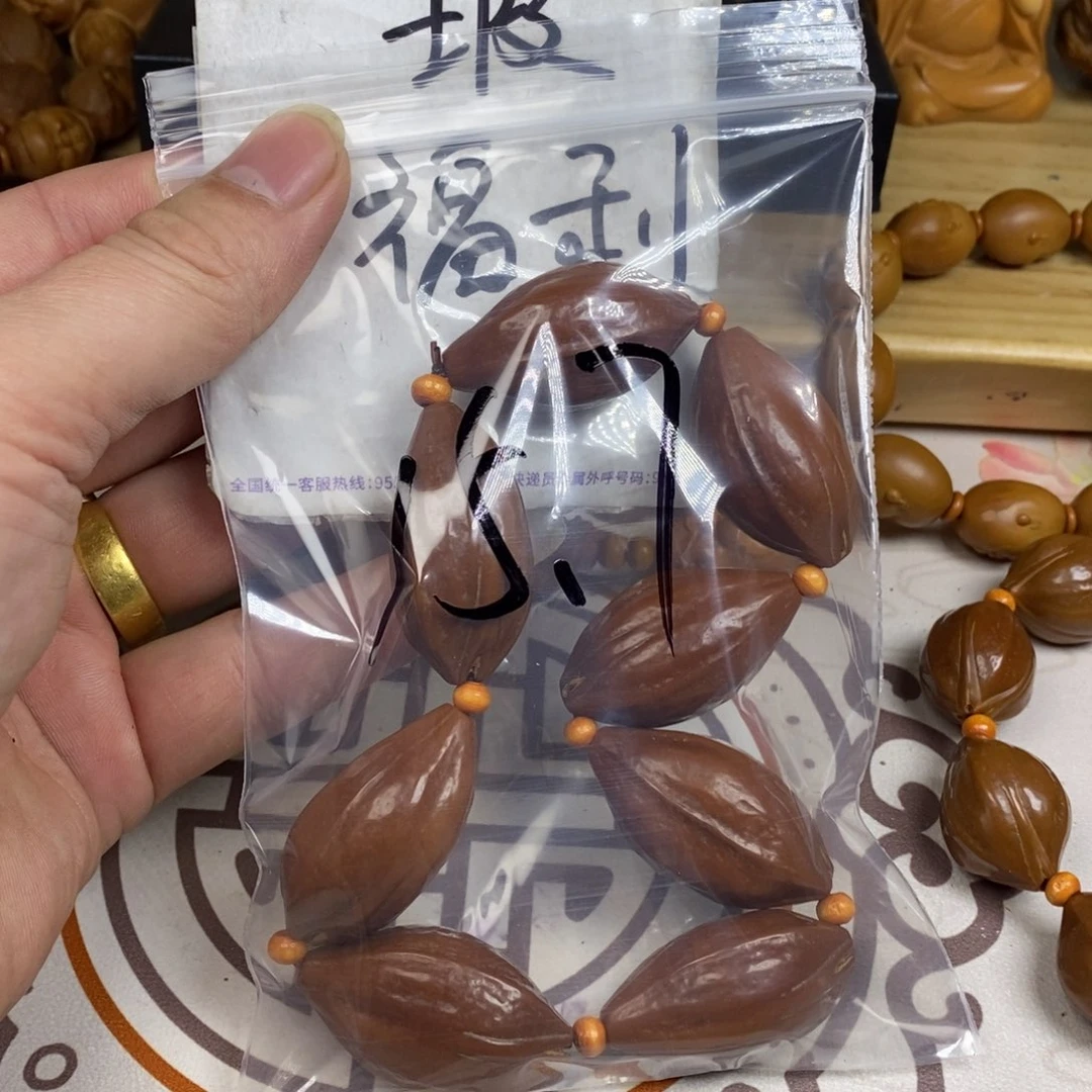 橄榄核手串/手链橄榄核橄榄核雕刻强
