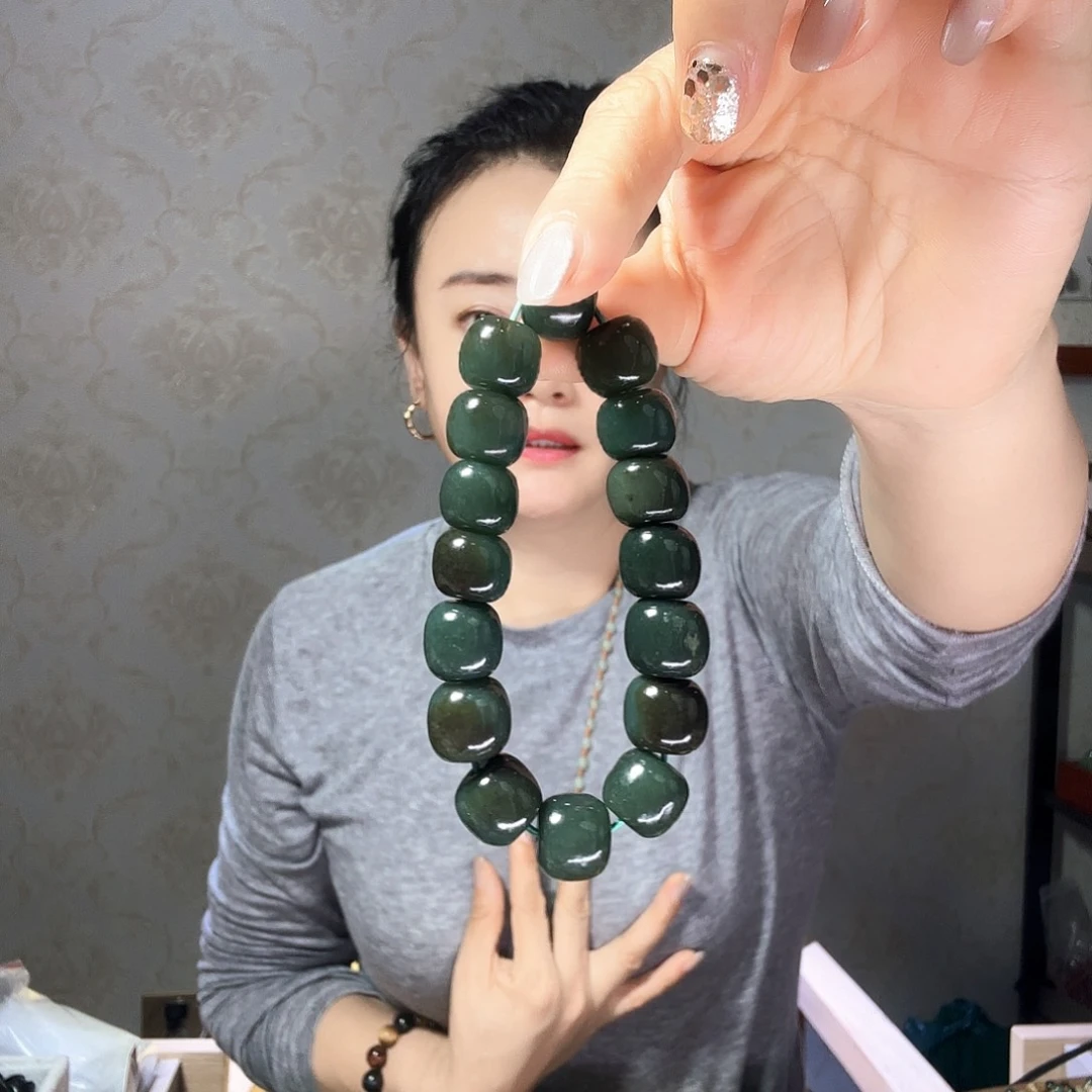 手串未镶嵌和田玉百**海