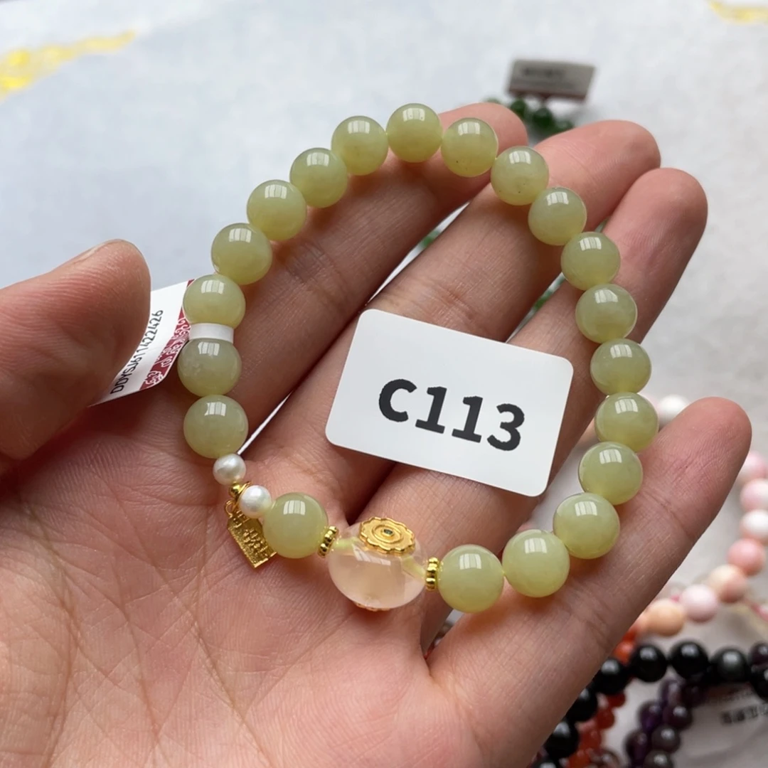 水晶手链未镶嵌多样性