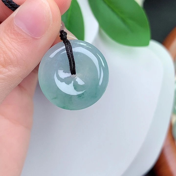 颈饰未镶嵌翡翠24.8-5.4mm