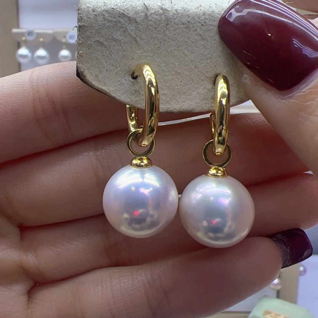 淡水珍珠耳饰未镶嵌
