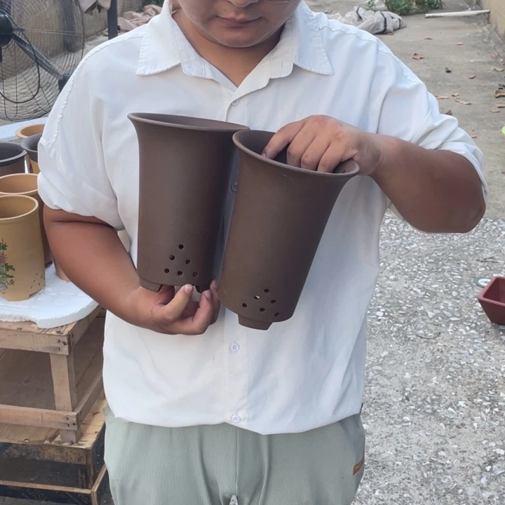 紫砂花盆紫砂花盆破损补发