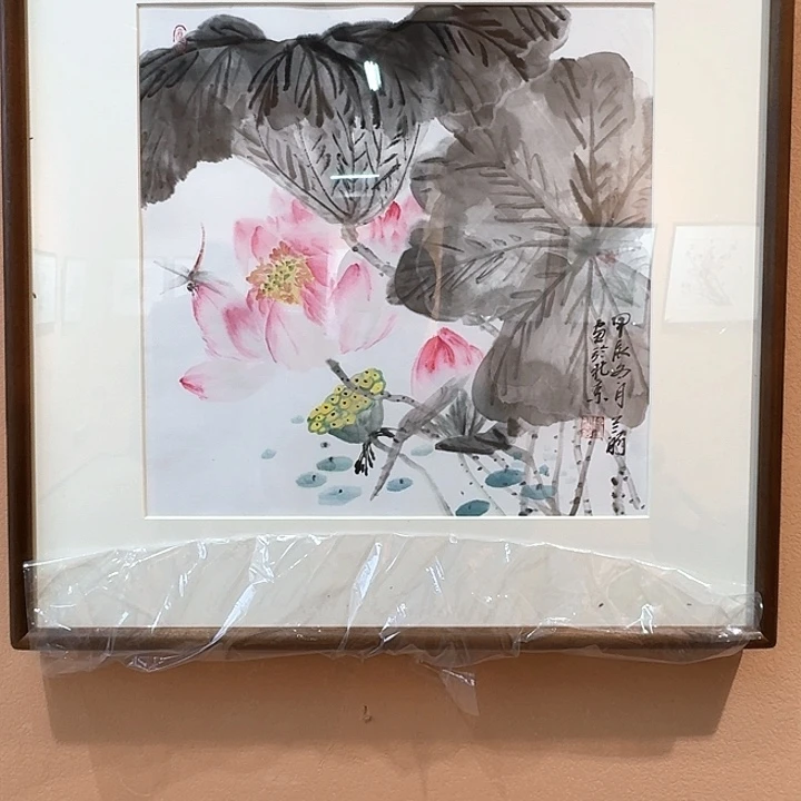 国画亲笔手绘放心去藏