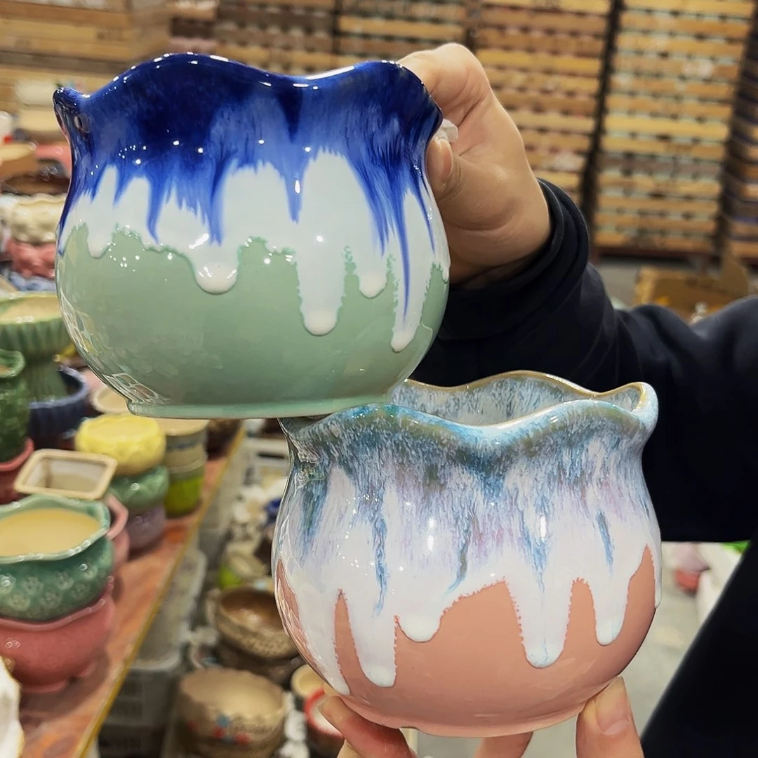 陶瓷直径12高度10 福利款多肉花盆