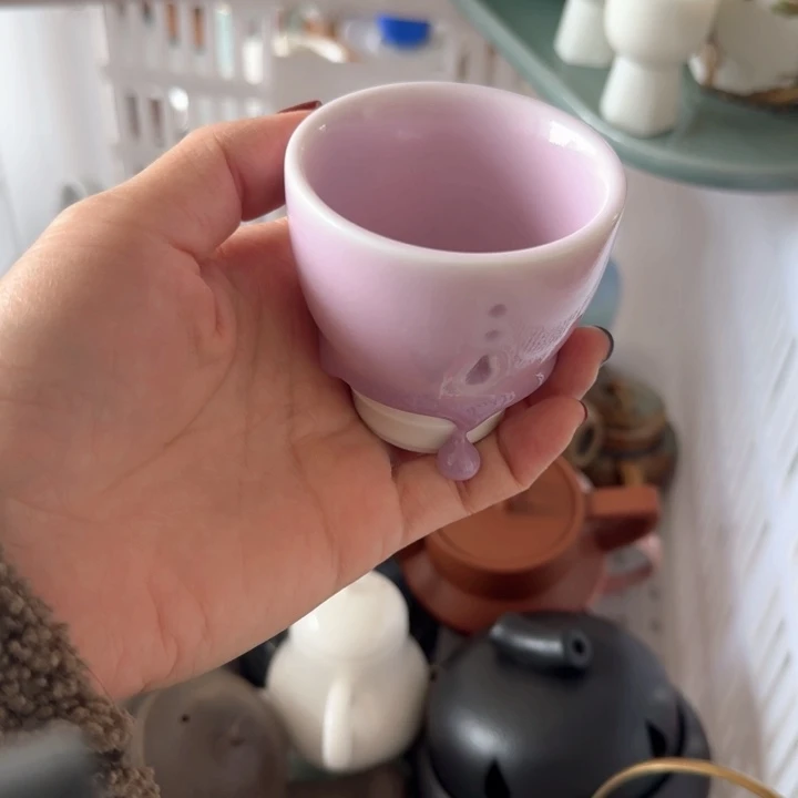 微瑕陶瓷茶具茶杯茶壶