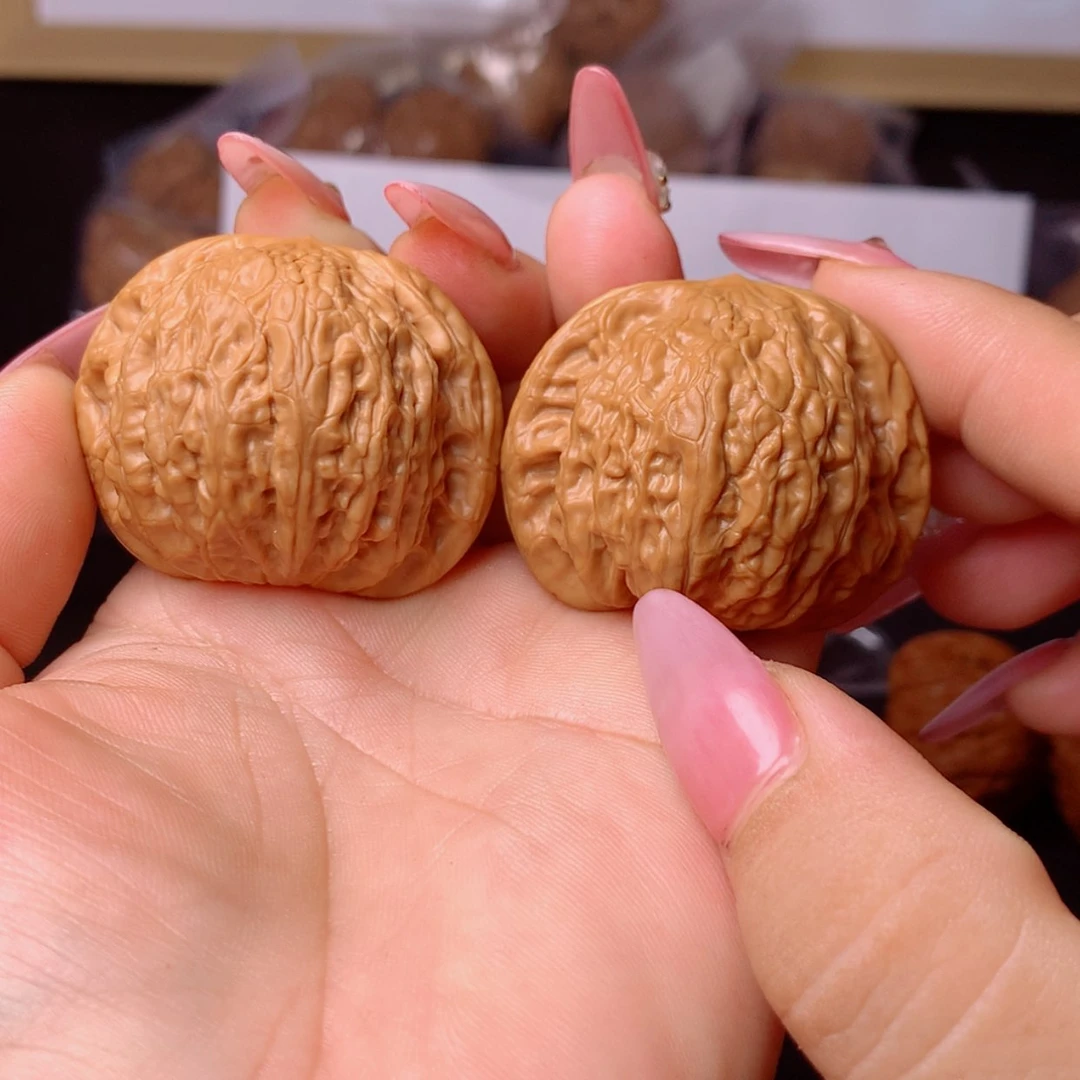 【闪购商品】文玩核桃把件铁锤43微修