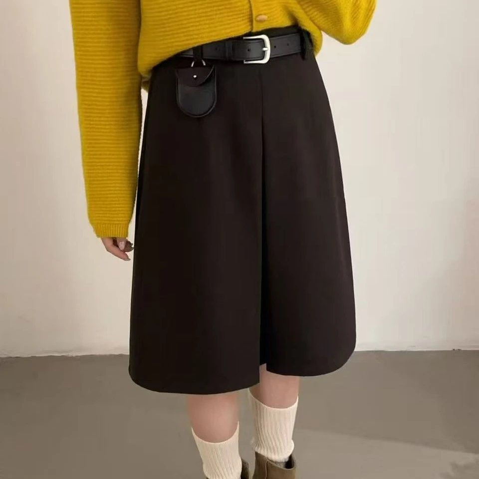 【聚新汇】高级设计感经典款西装半裙显瘦气质优雅时尚潮流