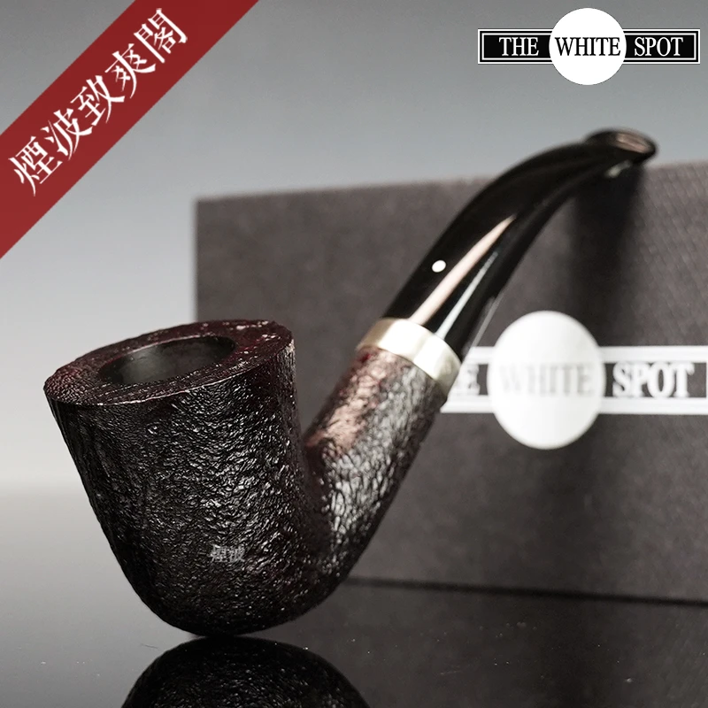 英国The White Spot SHELL BRIAR 4114 BB1112银圈 石楠木 烟斗