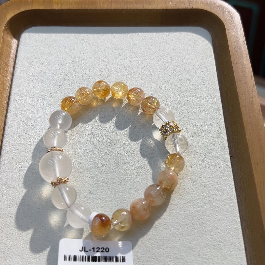 烟晶手链未镶嵌手链