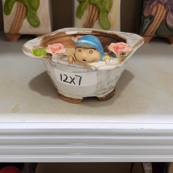 紫砂花盆粗陶材质多肉花盆