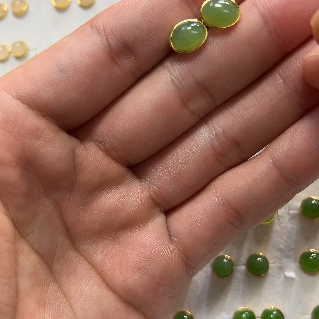 颈饰银S925镶嵌和田玉