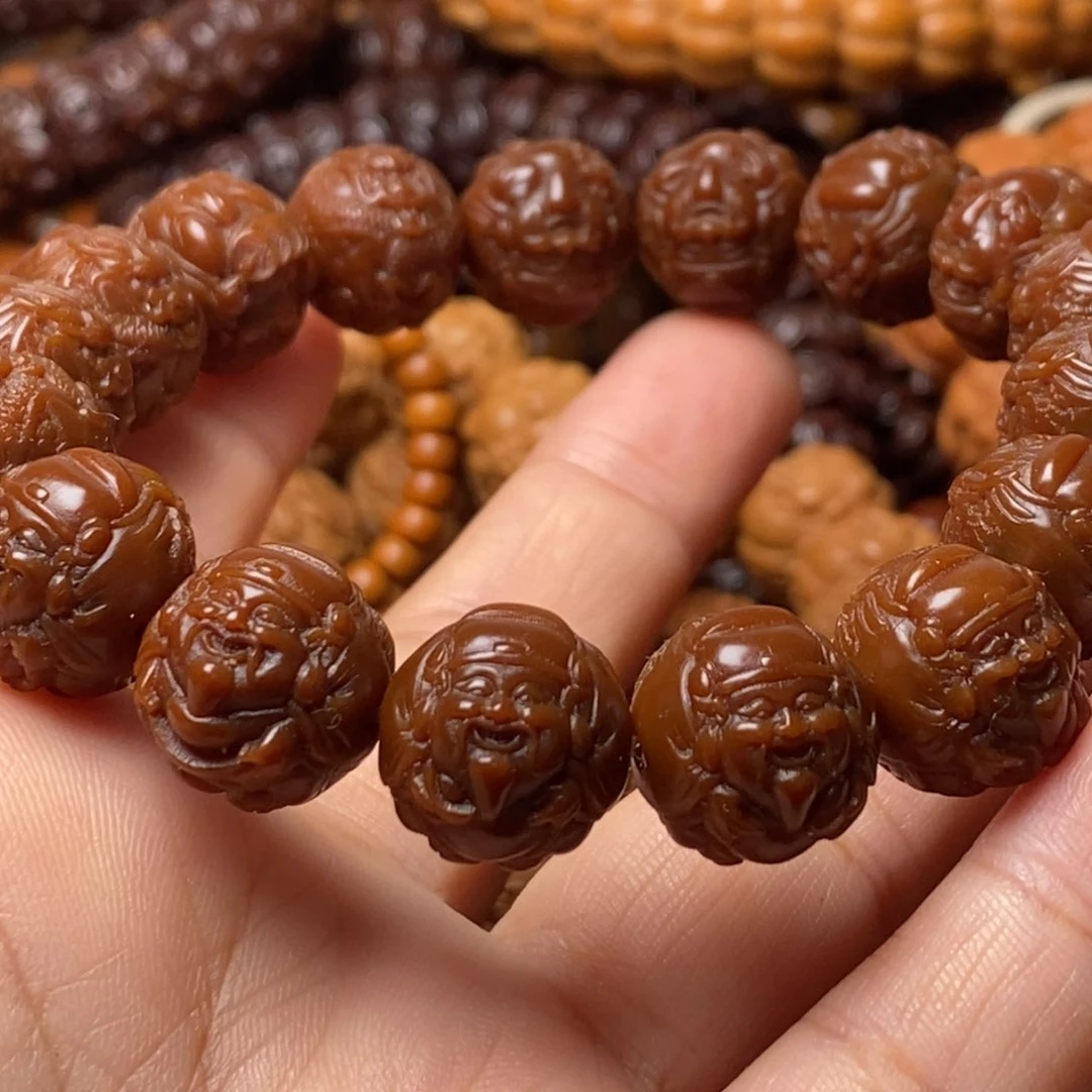 猴头核桃手串猴头