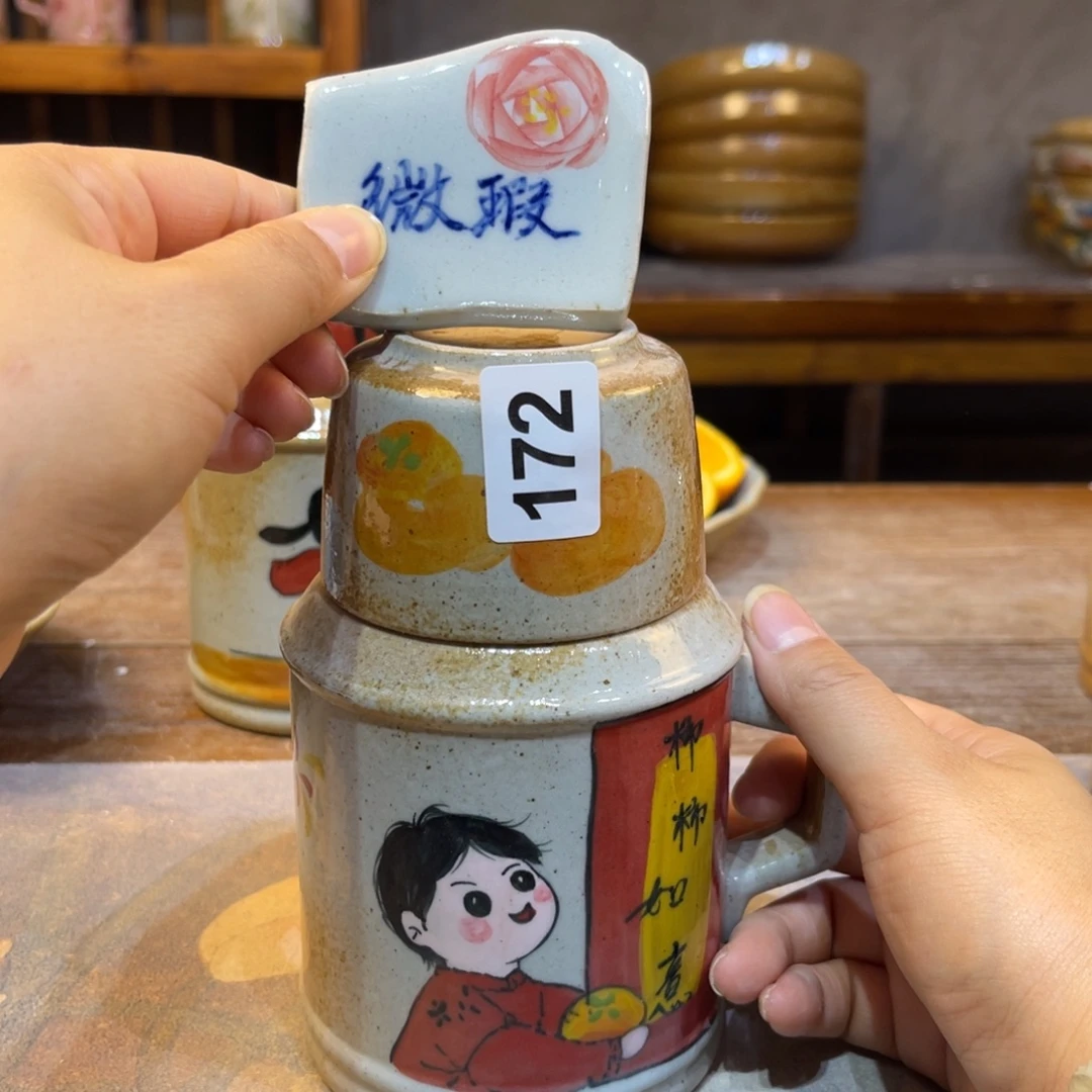 瓷片景德镇手工制作