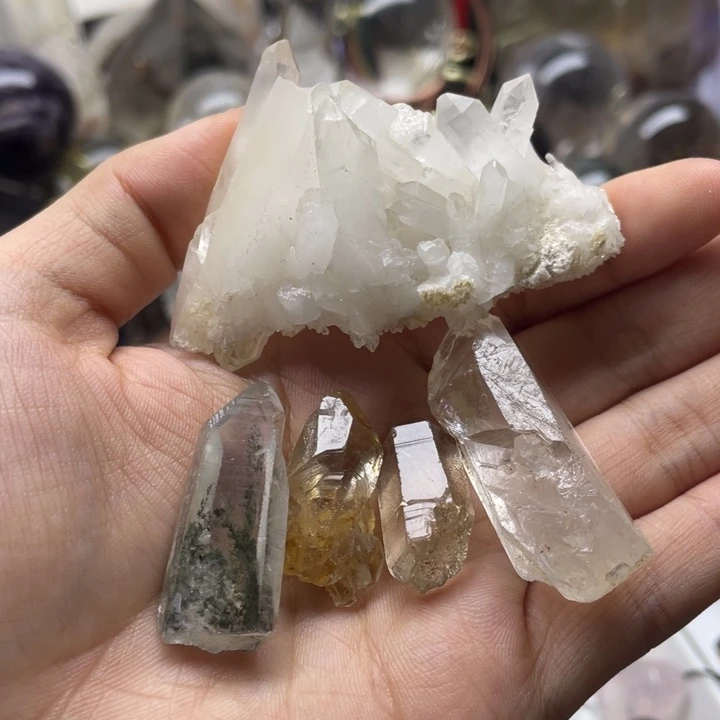 珠宝半成品水晶未镶嵌