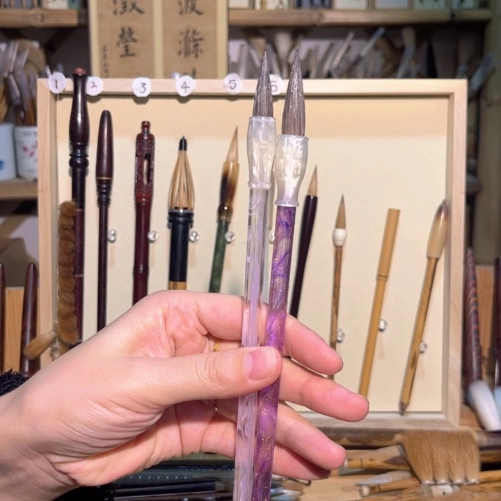 大高端兼毫笔两只大放漏