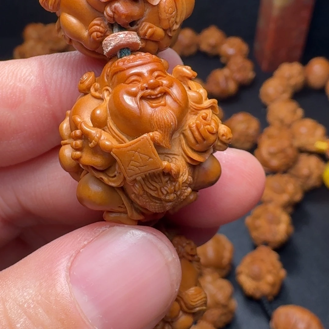 景***腾手串/手链橄榄核财神