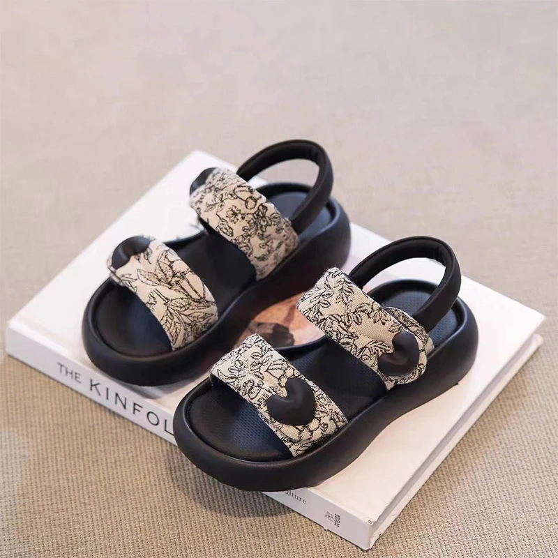 ABC女童凉鞋夏款2025新款儿童沙滩鞋运动宝宝公主鞋女孩洋气鞋子