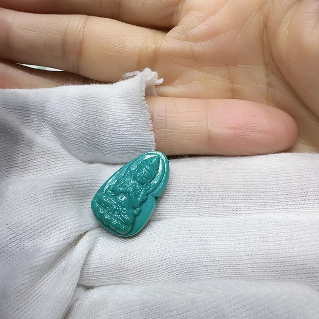 绿松石未镶嵌原矿绿松石