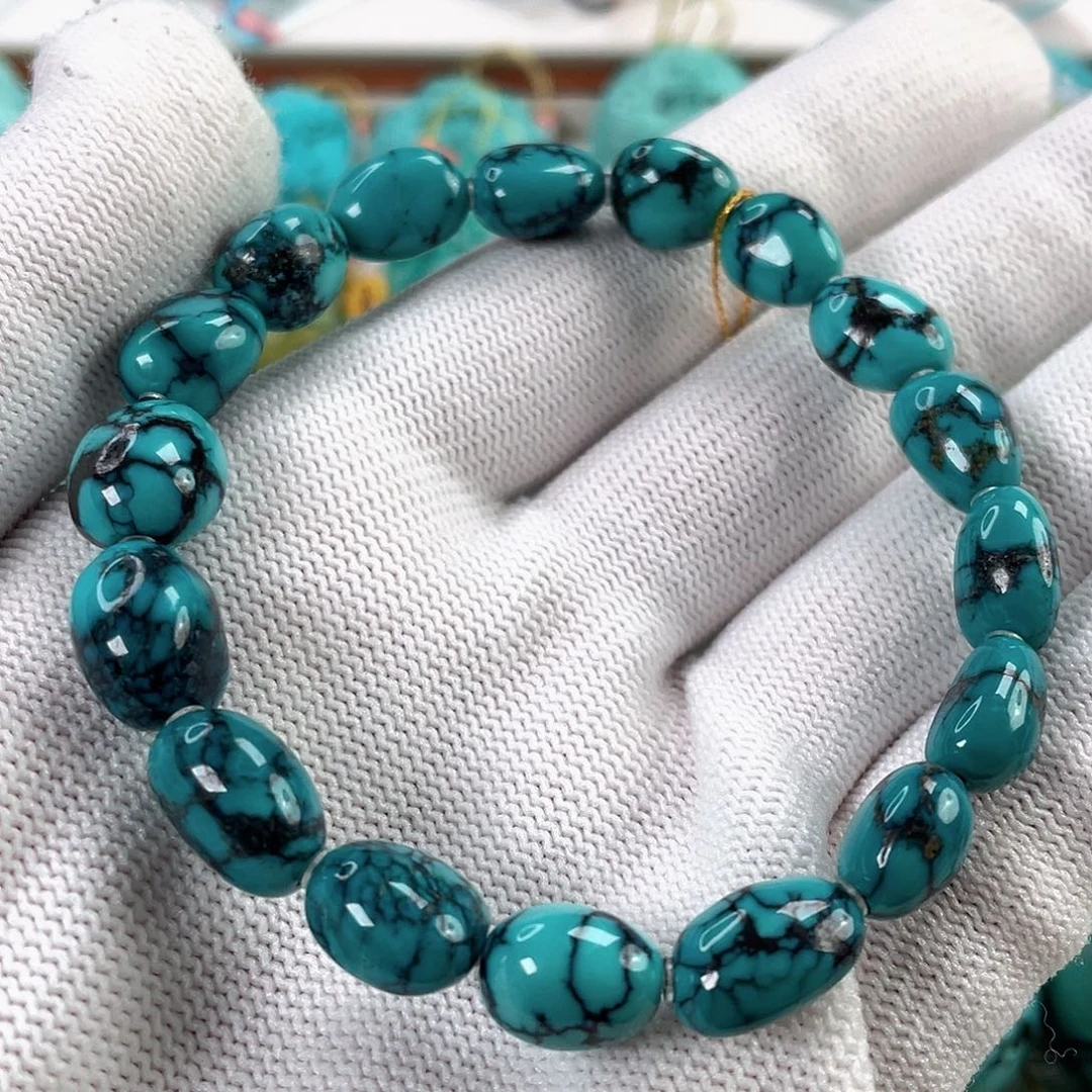 绿松石未镶嵌车挂