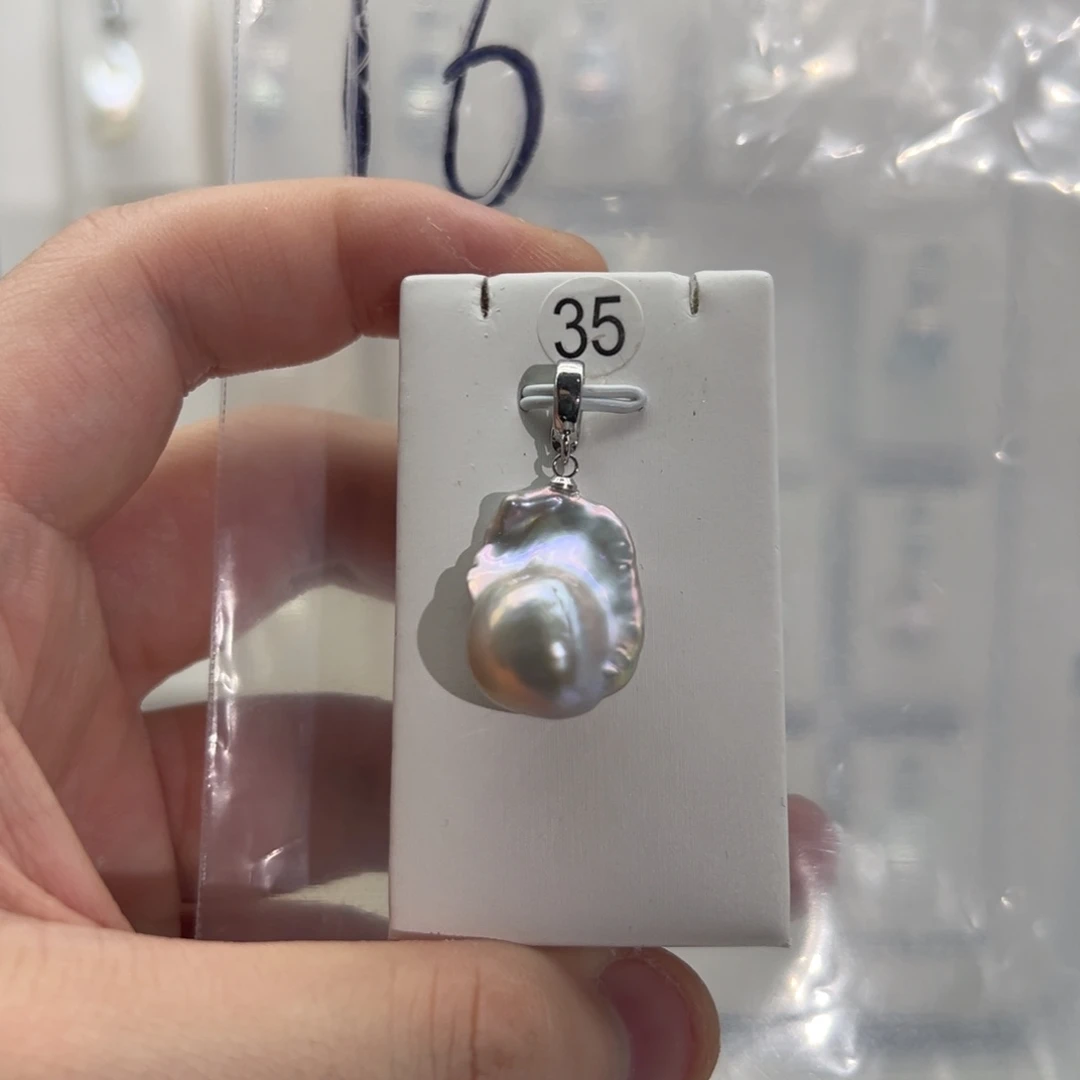 颈饰合金淡水珍珠