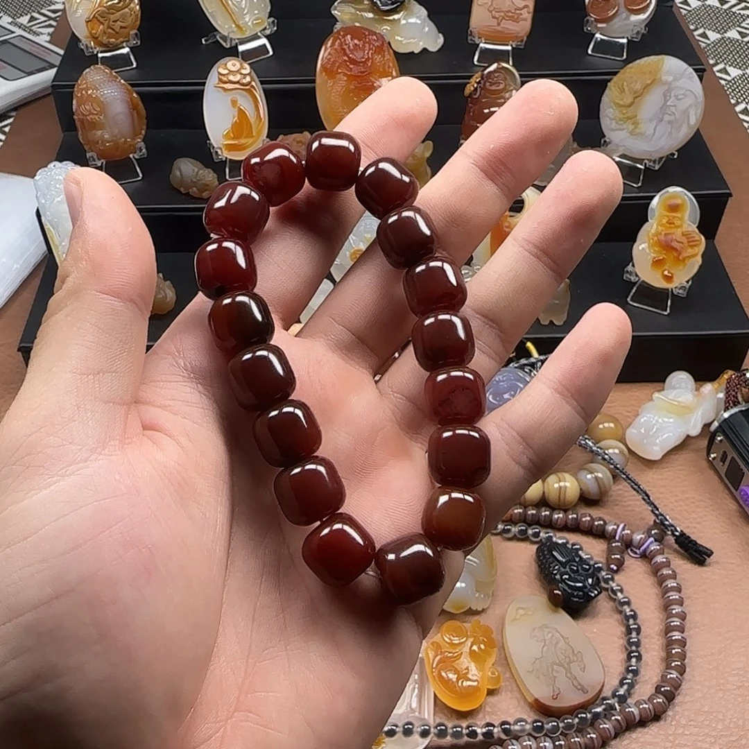 玛瑙/玉髓未镶嵌吊坠(不含链)