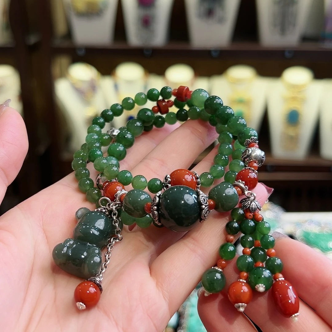 和田玉手链未镶嵌手链