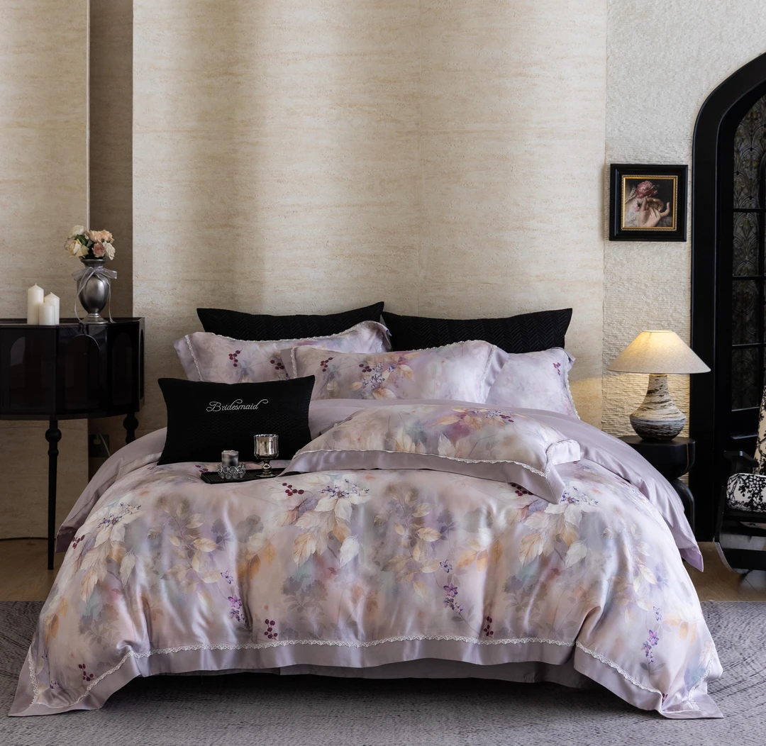 丝柔莱赛尔四件套-夏时光-紫