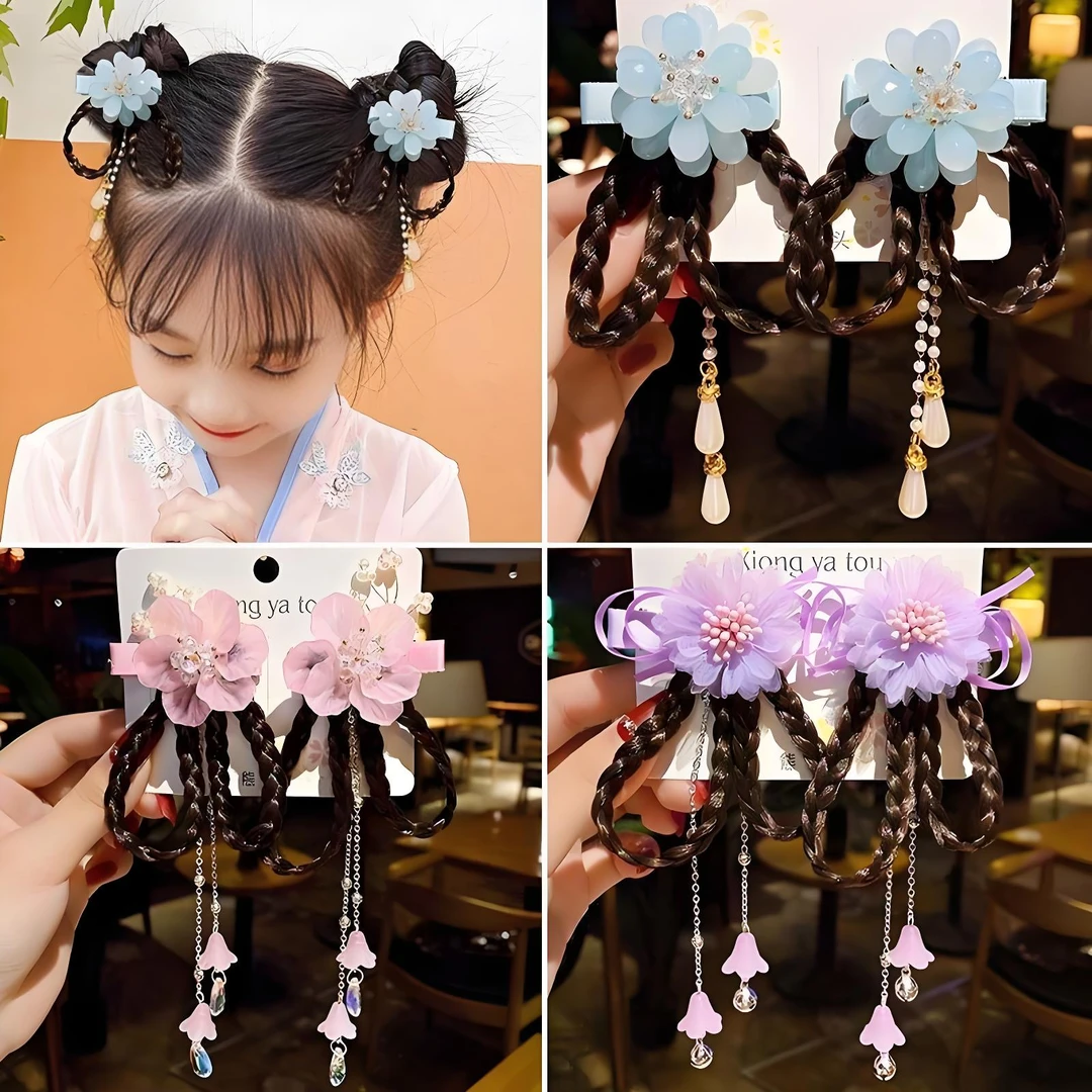 优优儿童发饰时尚女童公主宝宝古风女孩中国风