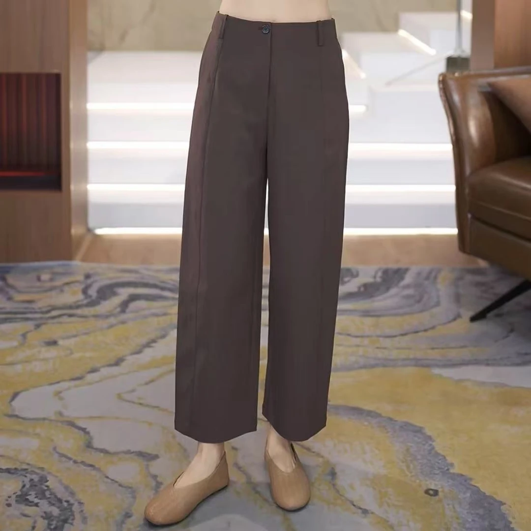 【渲渲推荐】DC-2986秋季气质休闲时尚分割线气球裤