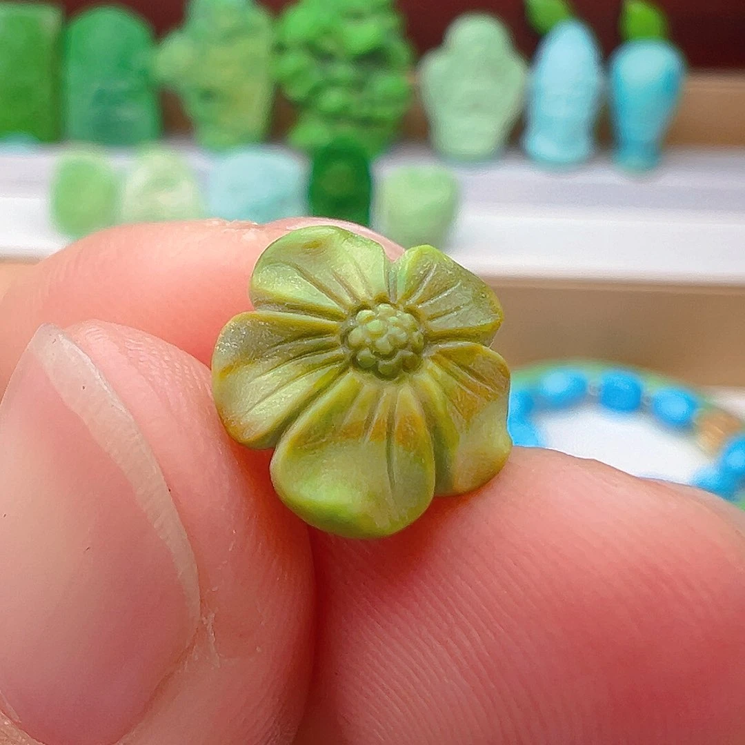 未镶嵌绿松石项链