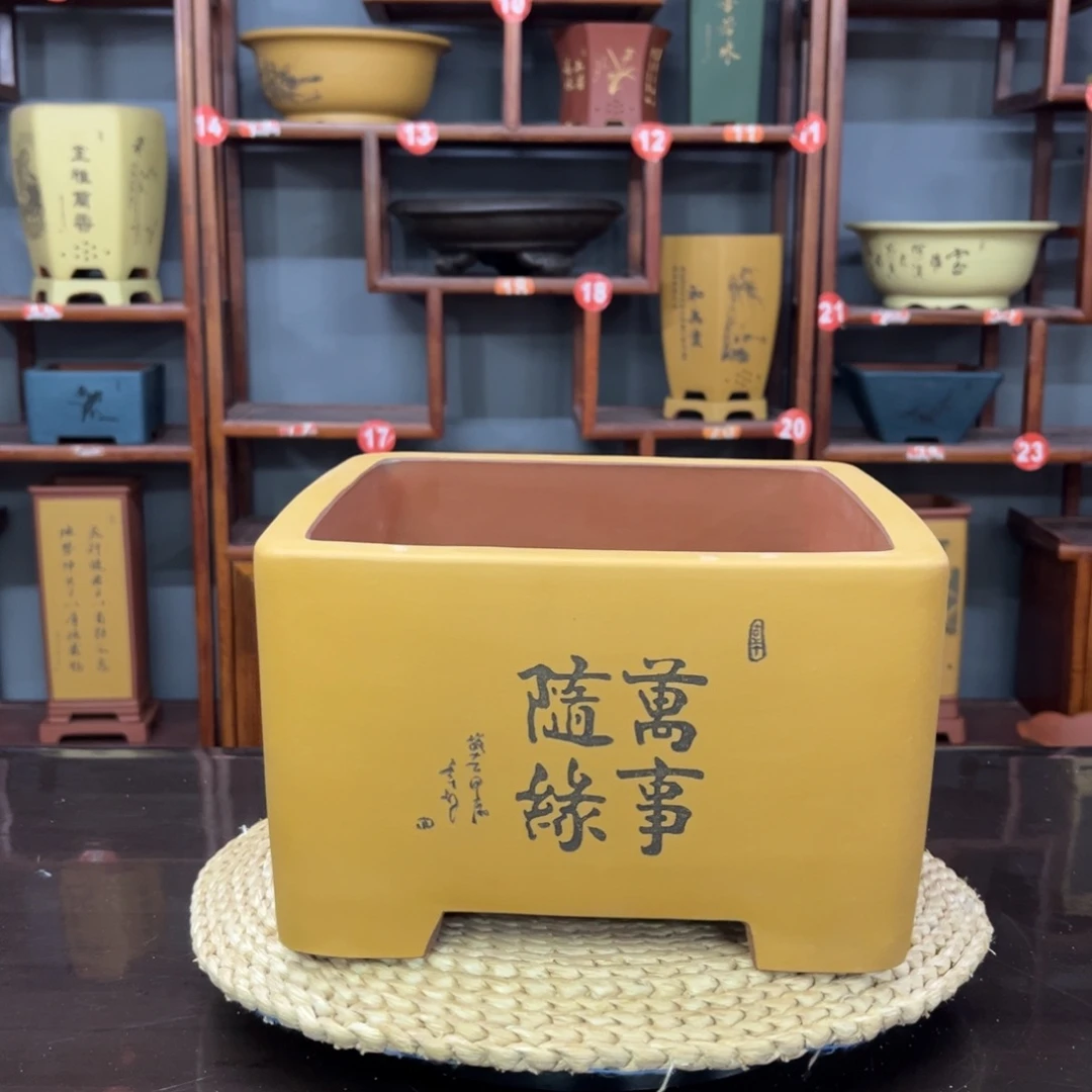 紫砂花盆紫砂花盆