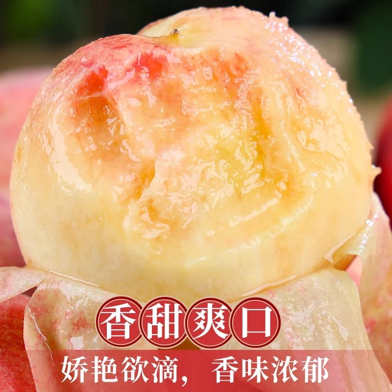大果新鲜突围水蜜桃露天当季时令现摘毛桃子水果脆甜整箱包邮