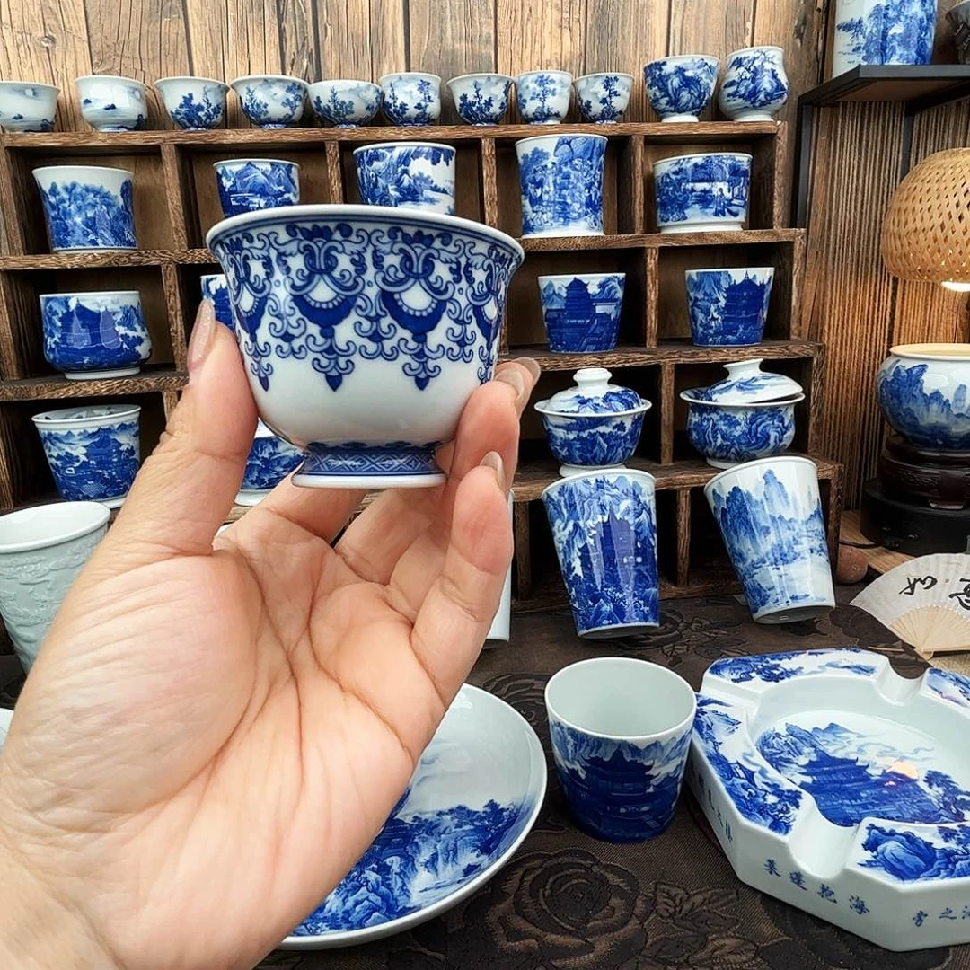 瓷片一笔一墨 叩玉山房