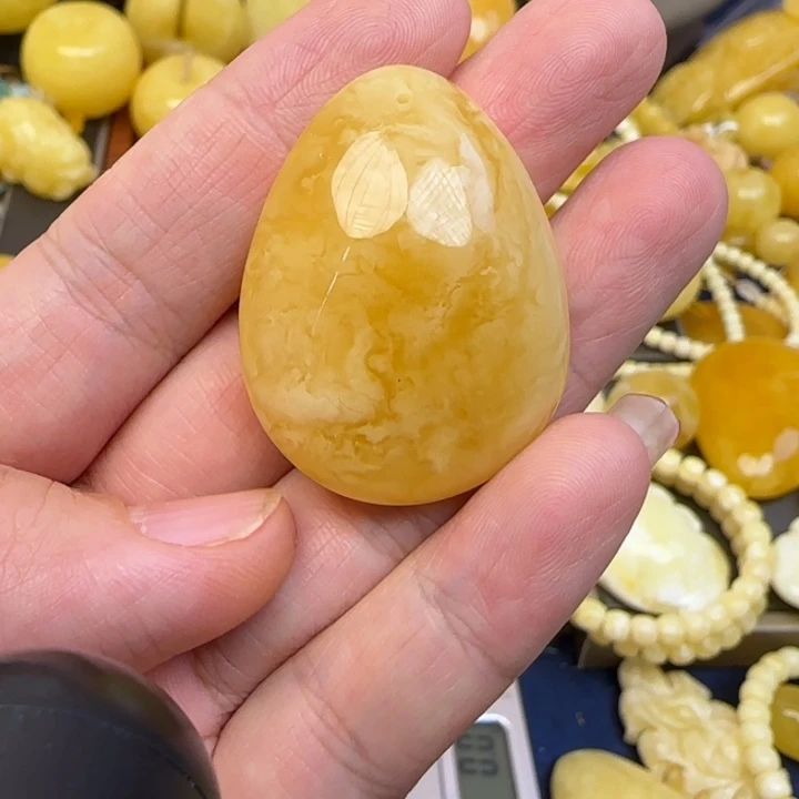 未镶嵌颈饰蜜蜡天然蜜蜡