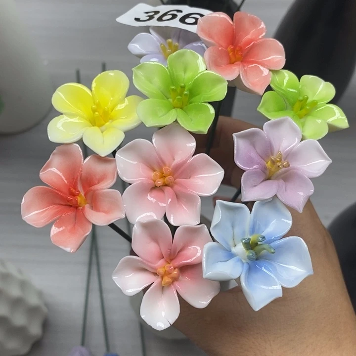 陶瓷陶瓷材料10朵