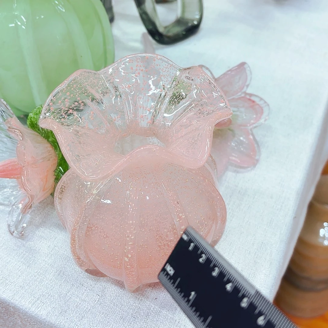 安妮琉璃花瓶摆件