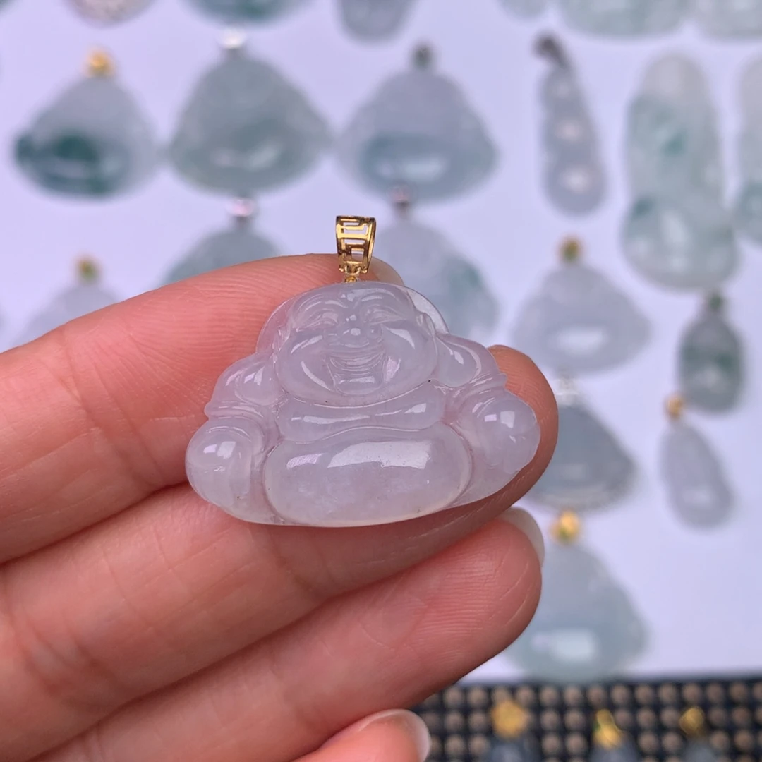 翡翠未镶嵌颈饰缅甸翡翠A货