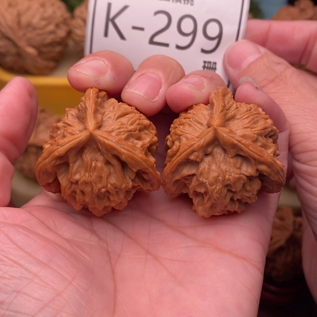 桃核把件盘山奔38….