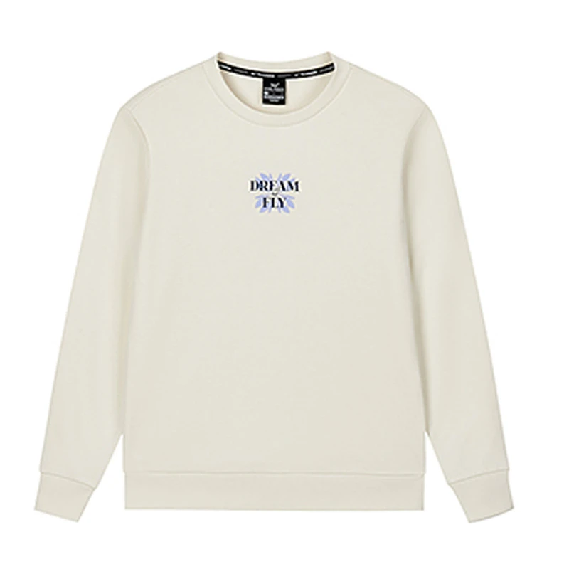 361°运动卫衣女春秋季针织保暖圆领套头衫休闲长袖上衣662334801