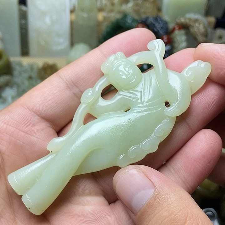 未镶嵌和田玉挂件