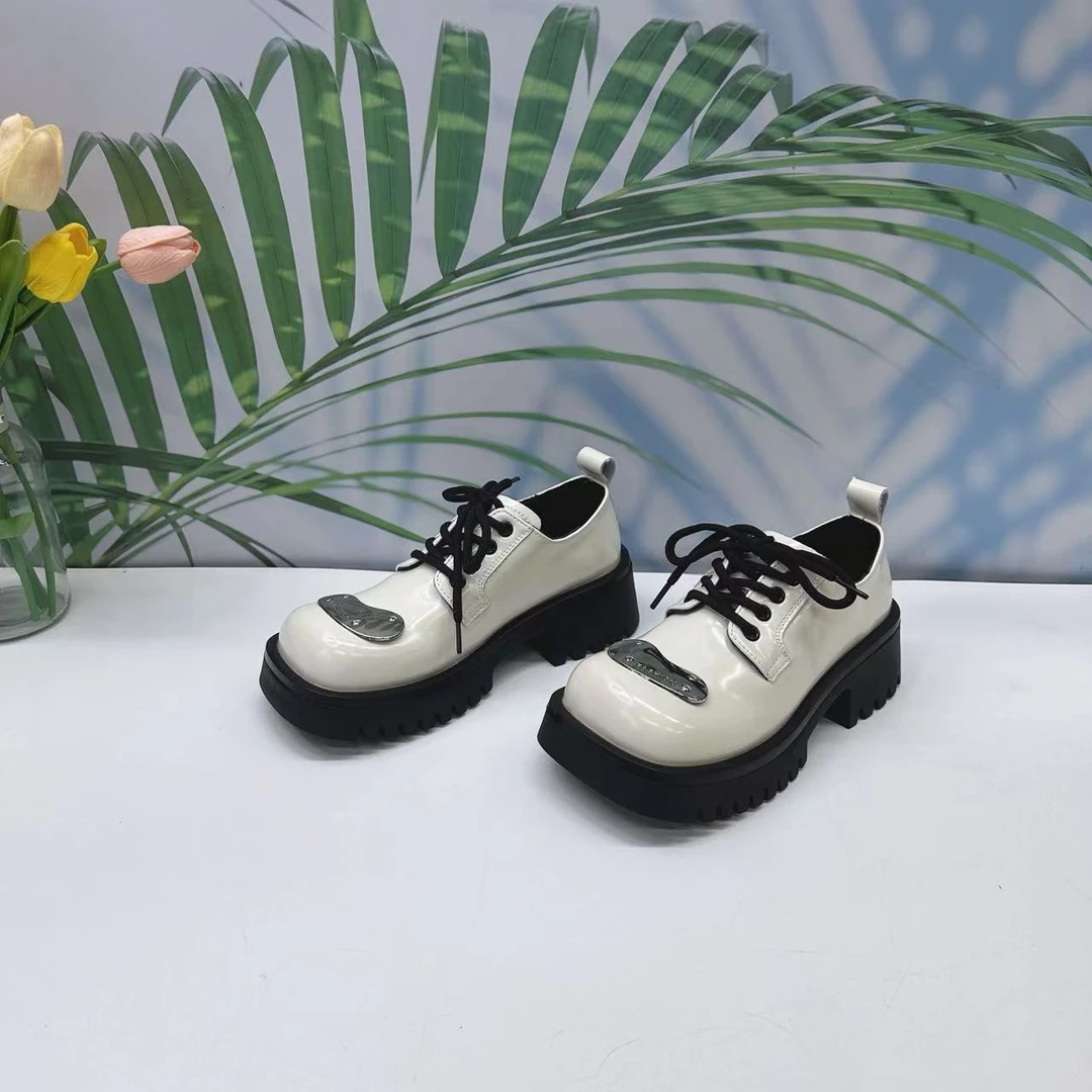 小强家女鞋 芽儿家新款百搭女乐福（Y337-20-1）（W34BYV2597001）