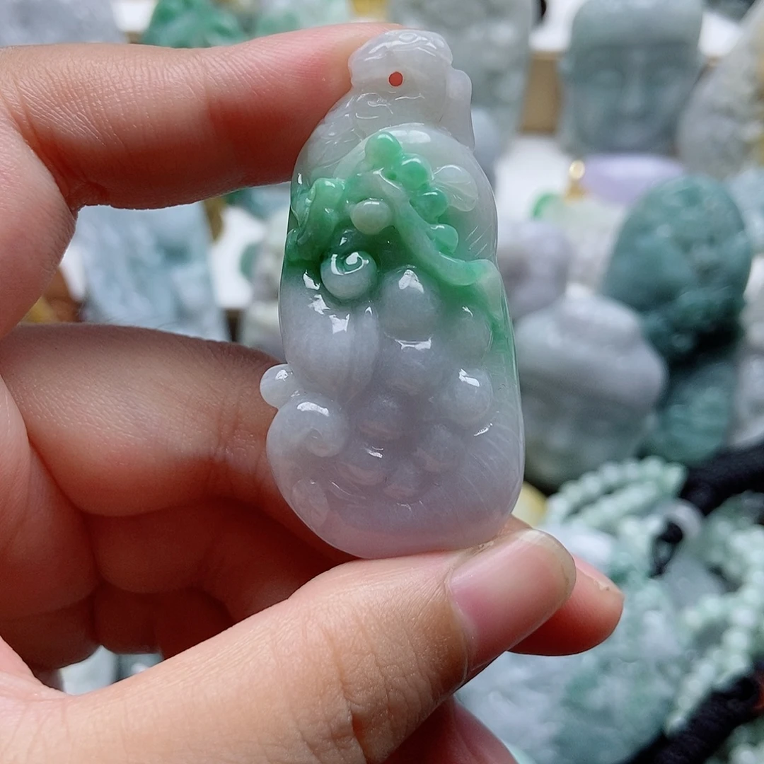 吊坠(不含链)未镶嵌翡翠1