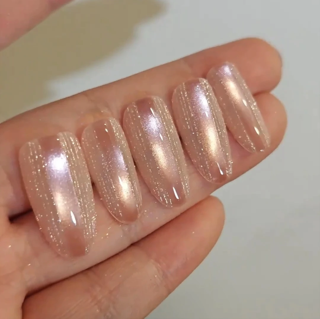 【虾线】Dayday纯手工高端甲片原创穿戴甲